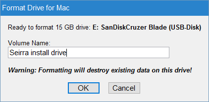 create a boot flash drive for mac os high sierra using windows 10 and dmg file